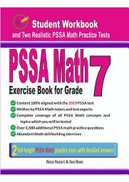 Icon image PSSA Math Exercise Book for Grade 7: Student Workbook and Two Realistic PSSA Math Tests