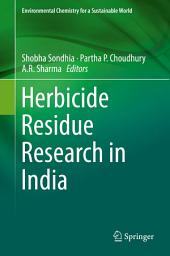 Icon image Herbicide Residue Research in India