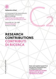 Icon image Contributi di Ricerca 2 - Research Contributions 2: 1° Workshop sullo stato dell’arte delle ricerche nel Politecnico di Bari – 1st Workshop on the State of the Art and Challenges of Research Efforts at POLIBA