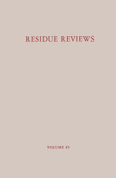 Icon image Residue Reviews: Residues of Pesticides and Other Contaminants in the Total Environment