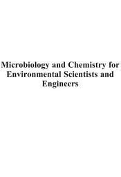 Icon image Microbiology and Chemistry for Environmental Scientists and Engineers