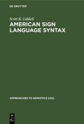 Icon image American Sign Language Syntax