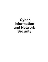 Icon image Cyber, Information and Network Security