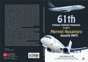 Icon image 61th terbang melayani Indonesia, th 2014 Merpati Nusantara disuntik MATI