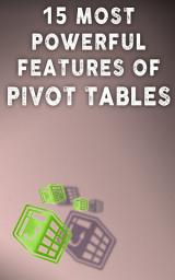 Icon image 15 Most Powerful Features Of Pivot Tables: Save Your Time With MS Excel