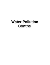 Icon image Water Pollution Control