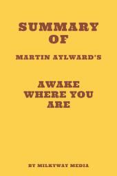 Icon image Summary of Martin Aylward's Awake Where You Are