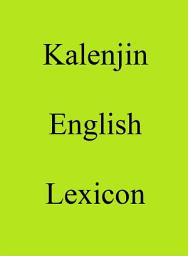 Icon image Kalenjin English Lexicon