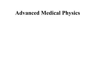 Icon image Advanced Medical Physics