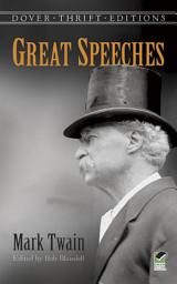 Icon image Great Speeches by Mark Twain