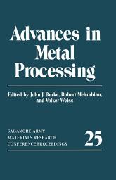 Icon image Advances in Metal Processing