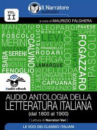 Icon image Audio antologia della Letteratura Italiana (Volume II, dal 1800 al 1900) (Audio-eBook)