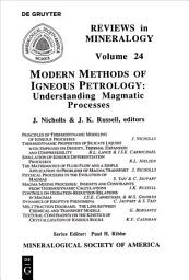 Icon image Modern Methods of Igneous Petrology: Understanding Magmatic Processes