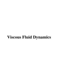 Icon image Viscous Fluid Dynamics