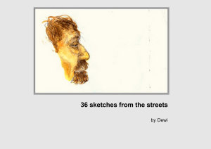 Icon image 36 Sketches from the Streets: Daily Portraits of Homeless life