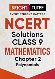 Icon image NCERT Solutions for Class 9 Mathematics Chapter 2 Polynomials