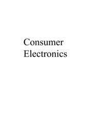 Icon image Consumer Electronics