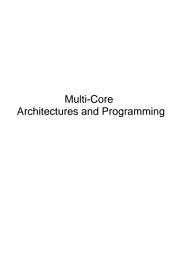 Icon image Multi Core Architecture and Programming