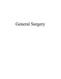 Icon image General Surgery