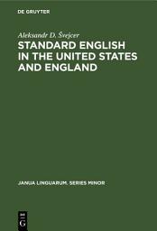 Icon image Standard English in the United States and England