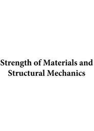 Icon image Strength of Materials and Structural Mechanics