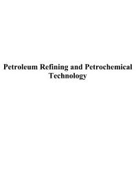 Icon image Petroleum Refining and Petrochemical Technology