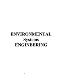 Icon image Environmental Systems Engineering