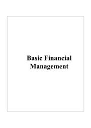 Icon image Basic Financial Management