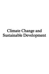 Icon image Climate Changes and Sustainable Development