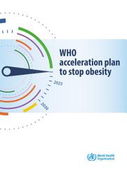 Icon image WHO acceleration plan to stop obesity