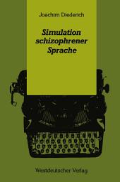 Icon image Simulation schizophrener Sprache