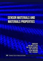 Icon image Sensor Materials and Materials Properties