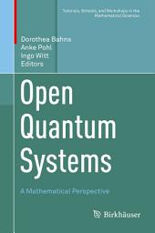 Icon image Open Quantum Systems: A Mathematical Perspective