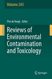 Icon image Reviews of Environmental Contamination and Toxicology Volume 243