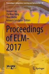 Icon image Proceedings of ELM-2017