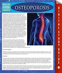 Icon image Osteoporosis: Speedy Study Guides