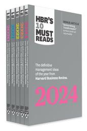 Icon image 5 Years of Must Reads from HBR: 2024 Edition (5 Books)