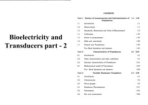 Icon image Bioelectricity and Transducers part - 2