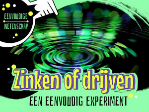 Icon image Zinken of drijven: een eenvoudig experiment