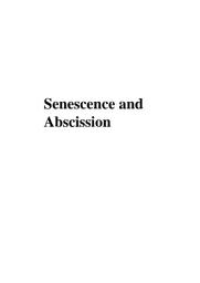 Icon image Senescence and Abscission