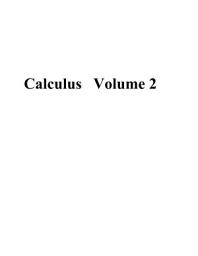 Icon image Calculus Volume - 2