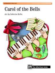 Icon image Carol of the Bells: Intermediate Piano Duet (1 Piano, 4 Hands)