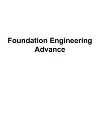 Icon image Foundation Engineering Advance