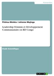 Icon image Leadership Féminin et Développement Communautaire en RD Congo