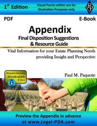 Icon image PDF - Final Disposition Suggestions & Resource Guide: Vital Information for your Estate Planning Needs providing Insight and Perspective