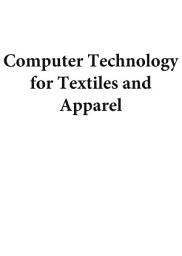 Icon image Computer Technology for Textiles and Apparel