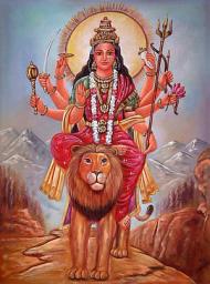 Icon image दकारादी दुर्गा सहस्त्र नामावली (1000 Tantra Names of Goddess Durga)