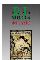 Icon image Rivista Storica del Lazio n. 16/2002: Rivista semestrale di storia medievale moderna e contemporanea