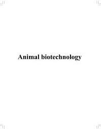 Icon image Animal Biotechnology