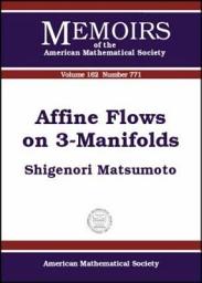 Icon image Affine Flows on 3-Manifolds